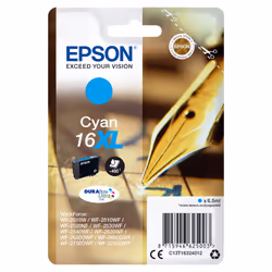 Epson Pen and crossword Cartouche "Stylo à plume" 16XL - Encre DURABrite Ultra C, 6,5 ml, 450 pages, 1 pièce(s)