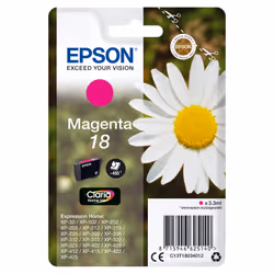 Epson Daisy Cartouche "Pâquerette" 18 - Encre Claria Home M, Encre à pigments, 3,3 ml, 180 pages, 1 pièce(s)