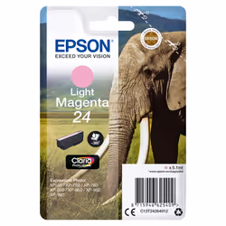 Epson Elephant Cartouche "Eléphant" - Encre Claria Photo HD Mc, Rendement standard, Encre à pigments, 5,1 ml, 360 pages, 1 pi ...