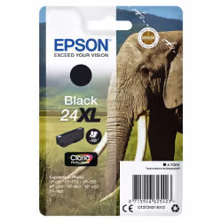 Epson Elephant Cartouche "Eléphant" - Encre Claria Photo HD N (XL), Rendement élevé (XL), Encre à pigments, 10 ml, 500 pages, ...