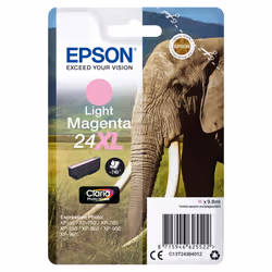 Epson Elephant Cartouche "Eléphant" - Encre Claria Photo HD Mc (XL), Rendement élevé (XL), Encre à pigments, 9,8 ml, 740 page ...