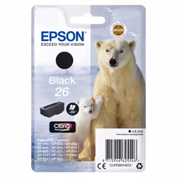 Epson Polar bear Cartouche "Ours Polaire" - Encre Claria Premium N, Rendement standard, Encre à pigments, 6,2 ml, 220 pages,  ...