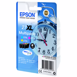 Epson Alarm clock Multipack "Réveil" 27XL - EncreDURABrite Ultra C,M,J - Vue supplémentaire 4