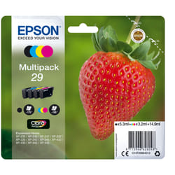 Epson Strawberry Multipack "Fraise" 29 - Encre Claria Home N,C,M,J