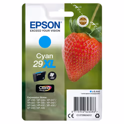 Epson Strawberry Cartouche "Fraise" 29XL - Encre Claria Home C, Rendement élevé (XL), 6,4 ml, 450 pages, 1 pièce(s)