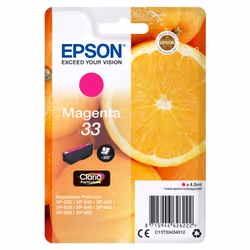 Epson Oranges Cartouche " " - Encre Claria Premium M, Encre à pigments, 4,5 ml, 300 pages, 1 pièce(s)