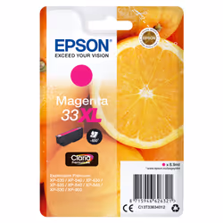 Epson Oranges Cartouche " " - Encre Claria Premium M (XL), Rendement élevé (XL), Encre à pigments, 8,9 ml, 650 pages, 1 pièce ...