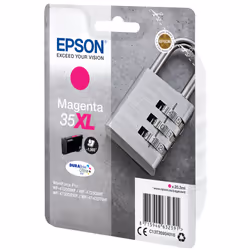 Epson Padlock Singlepack Magenta 35XL DURABrite Ultra Ink
