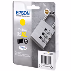 Epson Padlock Singlepack Yellow 35XL DURABrite Ultra Ink
