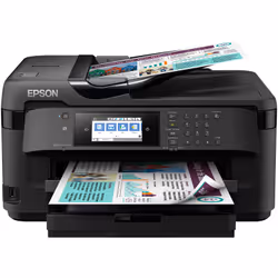 Epson WorkForce WF-7715DWF, Jet d'encre, Impression couleur, 4800 x 2400 DPI, A3, Impression directe, Noir