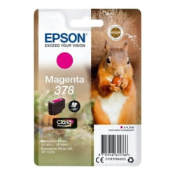 Epson Squirrel Singlepack Magenta 378 Claria Photo HD Ink