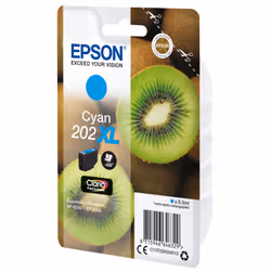 Epson Kiwi Singlepack Cyan 202XL Claria Premium Ink, Rendement élevé (XL), 8,5 ml, 650 pages, 1 pièce(s)