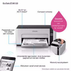 Epson EcoTank Imprimante monochrome ET-M1120 - Vue supplémentaire 12