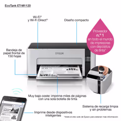Epson EcoTank M1120 imprimante jets d'encres 1440 x 720 DPI A4 Wifi - Vue supplémentaire 13