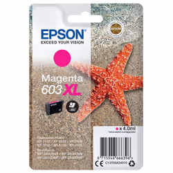 Epson Singlepack Magenta 603XL Ink, Rendement élevé (XL), 4 ml, 1 pièce(s)
