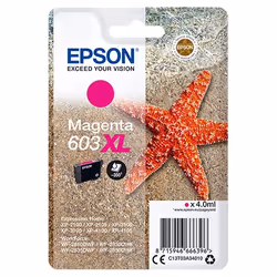 Epson Singlepack Magenta 603XL Ink, Rendement élevé (XL), 4 ml, 1 pièce(s)