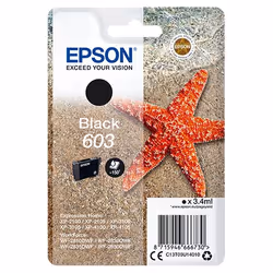 Epson Singlepack Black 603 Ink, Rendement standard, 3,4 ml, 1 pièce(s)