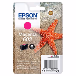 Epson Singlepack Magenta 603 Ink, Rendement standard, 2,4 ml, 1 pièce(s)