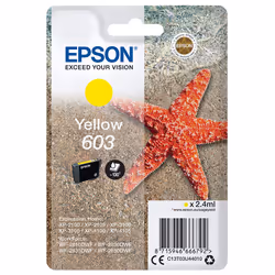 Epson Singlepack Yellow 603 Ink, Rendement standard, 2,4 ml, 1 pièce(s)