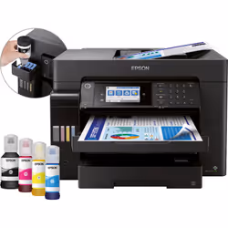 Epson EcoTank ET-16600, Jet d'encre, Impression couleur, 4800 x 2400 DPI, A3, Impression directe, Noir