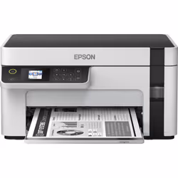 Epson EcoTank ET-M2120, Jet d'encre, Impression mono, 1440 x 720 DPI, A4, Impression directe, Noir, Blanc