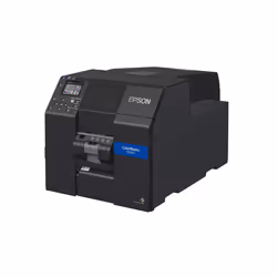 Epson ColorWorks CW-C6000Pe, Jet d'encre, 1200 x 1200 DPI, 119 mm/sec, Avec fil, Noir