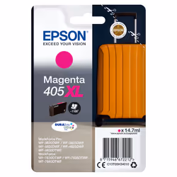 Epson Singlepack Magenta 405XL DURABrite Ultra Ink, Rendement élevé (XL), 14,7 ml, 1 pièce(s), Paquet unique