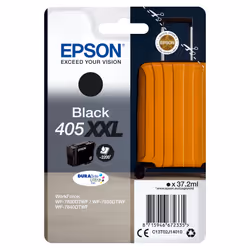 Epson Singlepack Black 405XXL DURABrite Ultra Ink, Rendement extra (super) élevé, Encre à pigments, 37,2 ml, 1 pages, 1 pièce ...