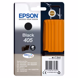 Epson Singlepack Black 405 DURABrite Ultra Ink, Rendement standard, Encre à sublimation thermique, 7,6 ml, 7,6 ml, 1 pièce(s) ...