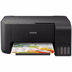 Epson EcoTank ET-2712, Jet d'encre, Impression couleur, 5760 x 1440 DPI, Numérisation couleur, A4, Noir