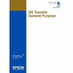 Epson Feuilles A3 DS Transfer General Purpose, Impression à jet d'encre, A3 (297x420 mm), SureColor SC-F500, Japon, 310 mm, 4 ...