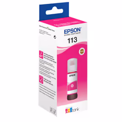 Epson 113 EcoTank Pigment Magenta ink bottle