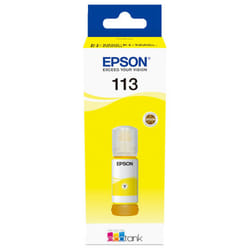 Epson 113 EcoTank Pigment Yellow ink bottle
