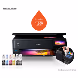 Epson EcoTank L8180 Jet d'encre A3+ 5760 x 1440 DPI 32 ppm Wifi - Vue supplémentaire 19
