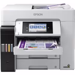 Epson EcoTank L6580, Jet d'encre, Impression couleur, 4800 x 22400 DPI, A4, Impression directe, Noir, Blanc