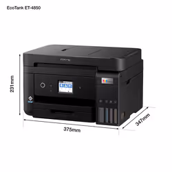 Epson EcoTank ET-4850 Imprimante Multifonction Jet d'Encre Wi-Fi Recto-Verso - Vue supplémentaire 15