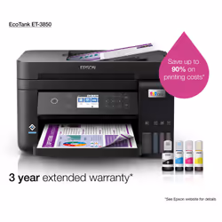 Epson EcoTank ET-3850 - Vue supplémentaire 25