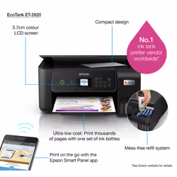Epson EcoTank ET-2820 - Vue supplémentaire 20
