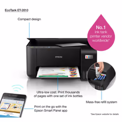 Epson EcoTank ET-2810 - Vue supplémentaire 23