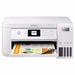 Epson EcoTank ET-2856, Jet d'encre, Impression couleur, 5760 x 1440 DPI, A4, Impression directe, Blanc