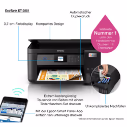 Epson EcoTank ET-2851 - Vue supplémentaire 13