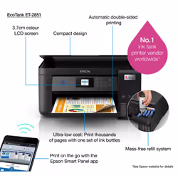Epson EcoTank ET-2851 - Vue supplémentaire 14