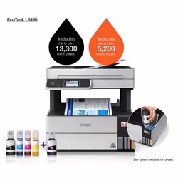 Epson EcoTank L6490 Jet d'encre A4 4800 x 1200 DPI 37 ppm Wifi - Vue supplémentaire 9