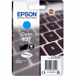Epson WF-4745 Series Ink Cartridge L Cyan, Rendement élevé (XL), 38,1 ml, 1900 pages, 1 pièce(s), Paquet unique