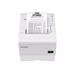 Epson TM-T88VII (111): USB, Ethernet, Serial, PS, White, Thermique, Imprimantes POS, 180 x 180 DPI, 500 mm/sec, 1,41 x 3,39 m ...