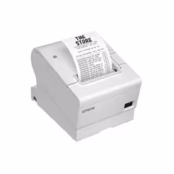 Epson TM-T88VII (111A0): USB, Ethernet, Serial, PS, UK, White