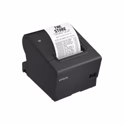 Epson TM-T88VII (132): USB, Ethernet, PoweredUSB, Black - Vue supplémentaire 7
