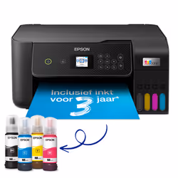 Epson EcoTank ET-2825, Jet d'encre, Impression couleur, 5760 x 1440 DPI, A4, Impression directe, Noir