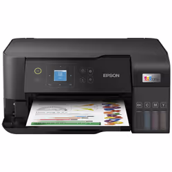 Epson EcoTank ET-2840, Jet d'encre, Impression couleur, 4800 x 1200 DPI, A4, Impression directe, Noir