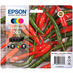 Epson 503, Rendement standard, 4,6 ml, 3,3 ml, 4 pièce(s), Multi pack
